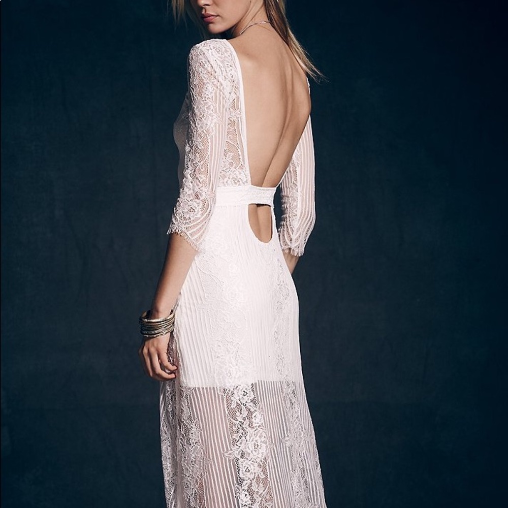 For Love and Lemons San Marcos Midi Dress